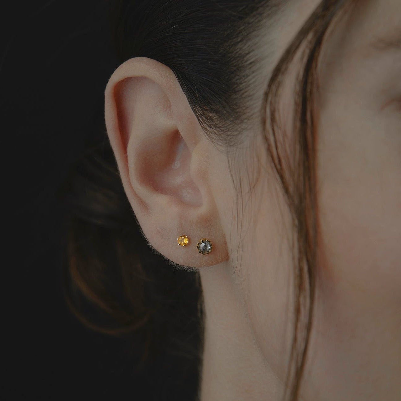 3mm Citrine Studs | E1902CT