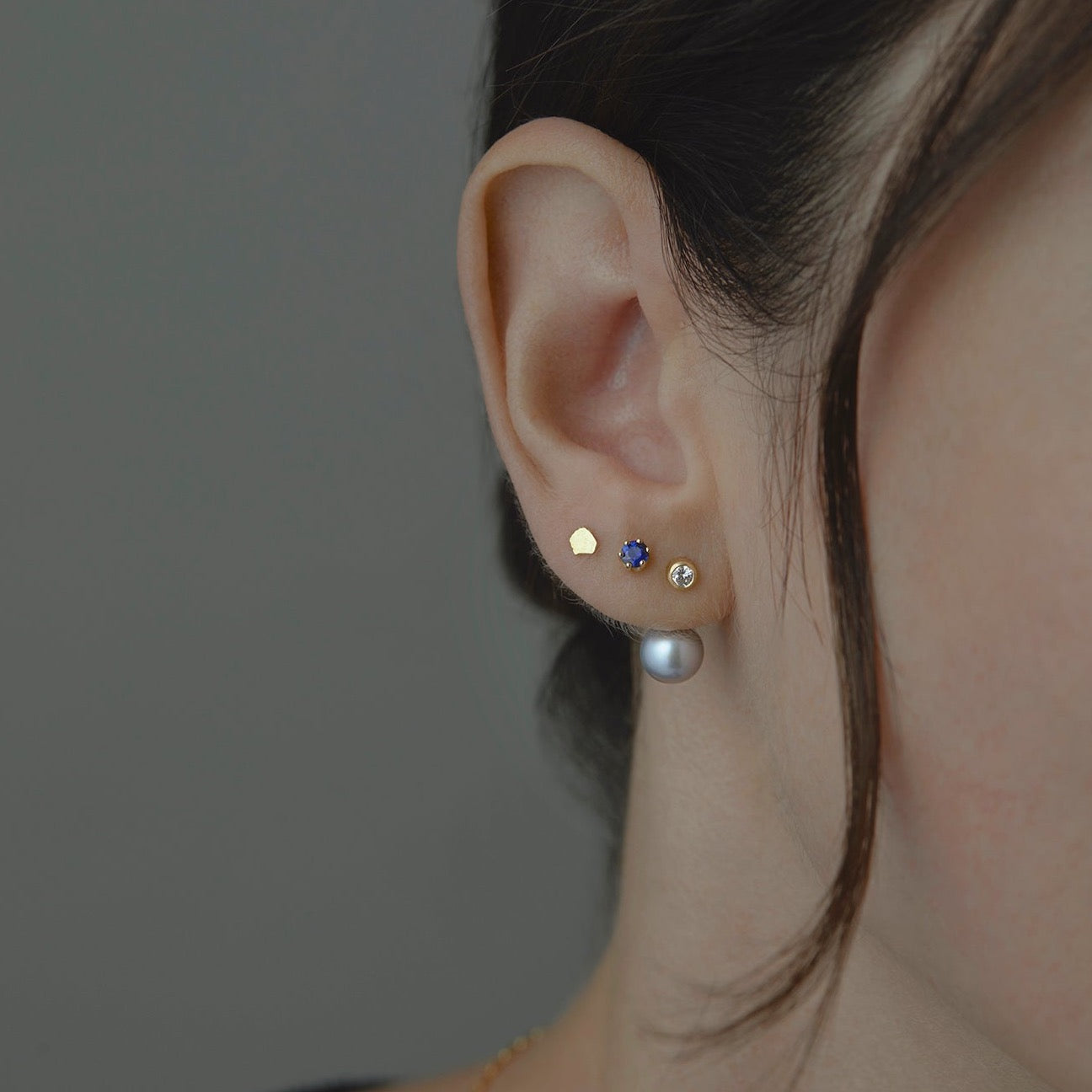 3.5mm Sapphire Studs | E1903S