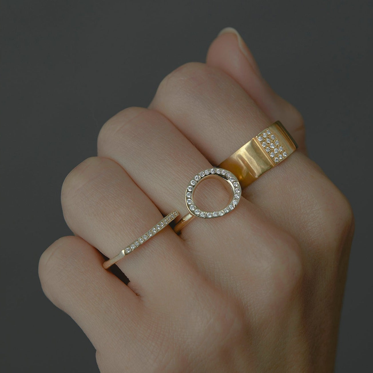 Diamond Arch Ring | R4701W