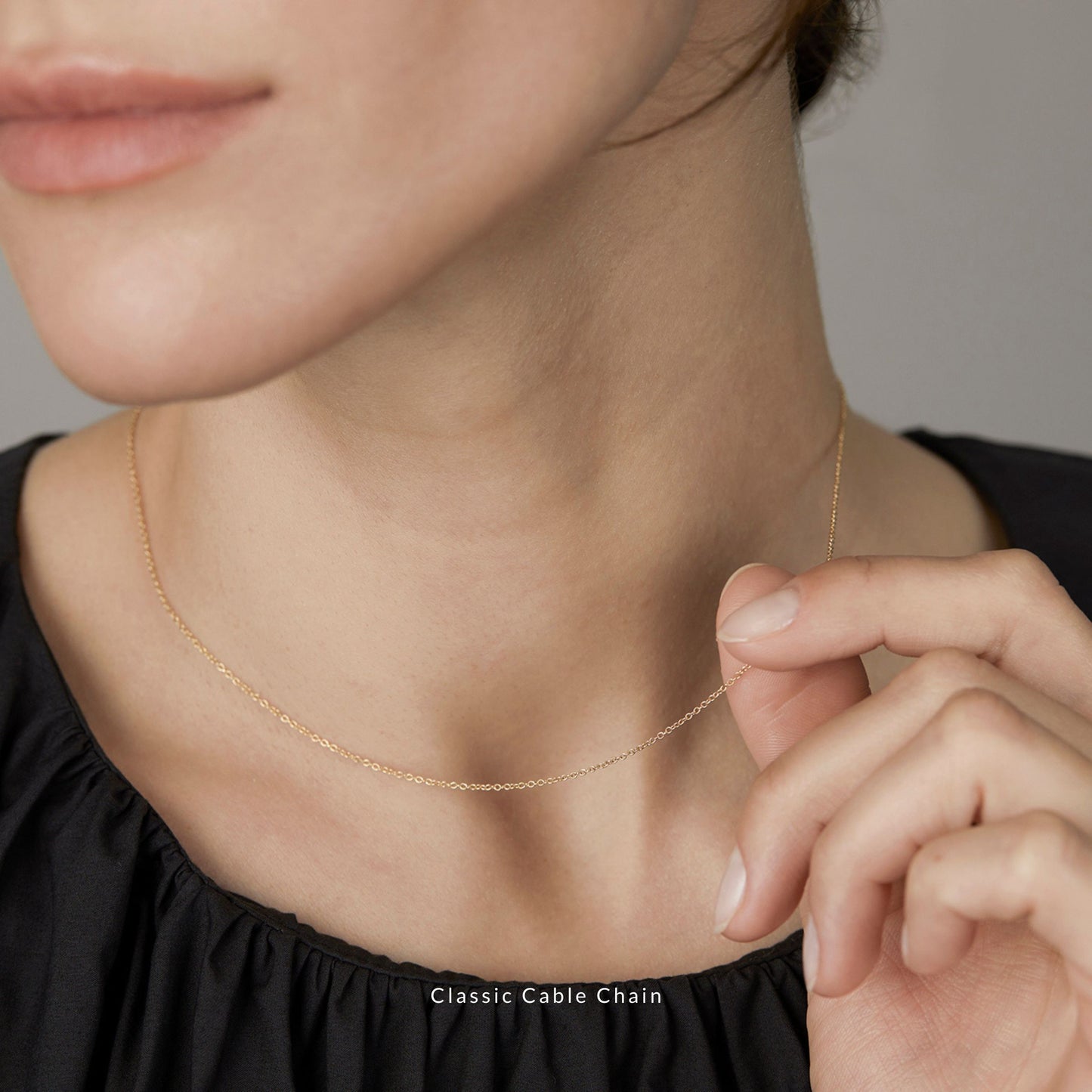 18K Yellow Gold on Model