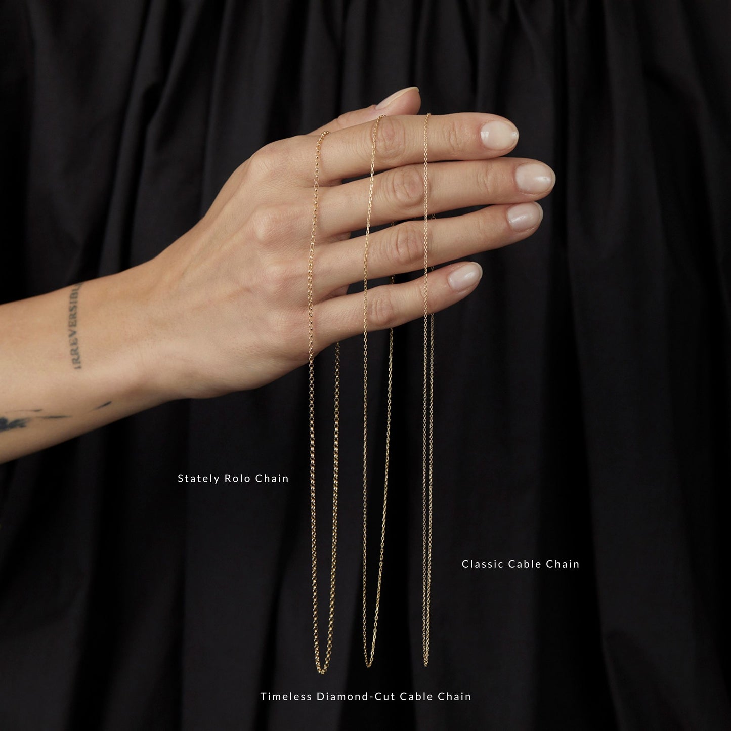 Classic Cable Chain | CH0116, CH0118, CH0120