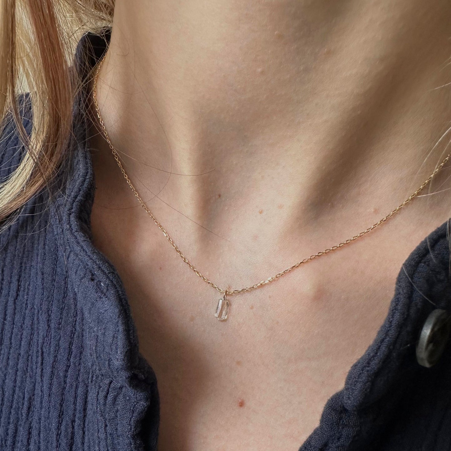 0.3 Carat One-of-a-Kind Diamond Drop Necklace | DN26-OOAK