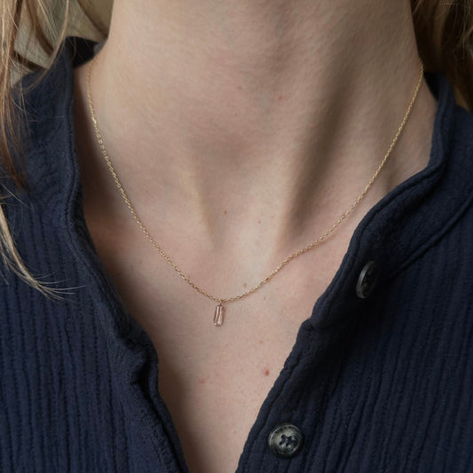 0.37 Carat One-of-a-Kind Diamond Drop Necklace | DN28-OOAK