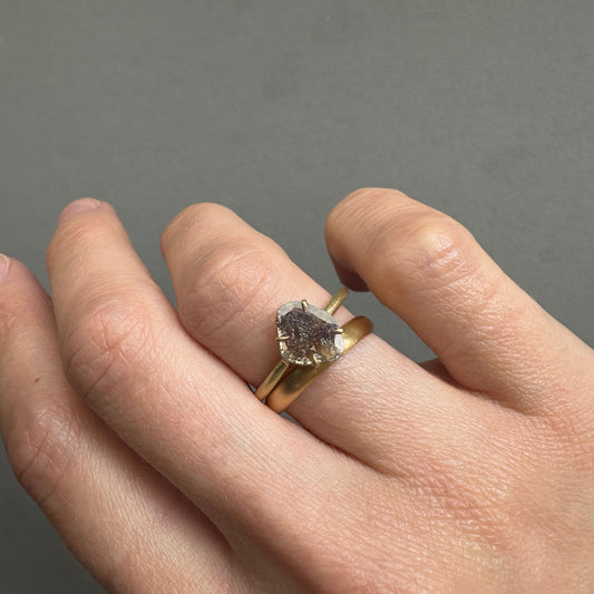 18K Yellow Gold on Model