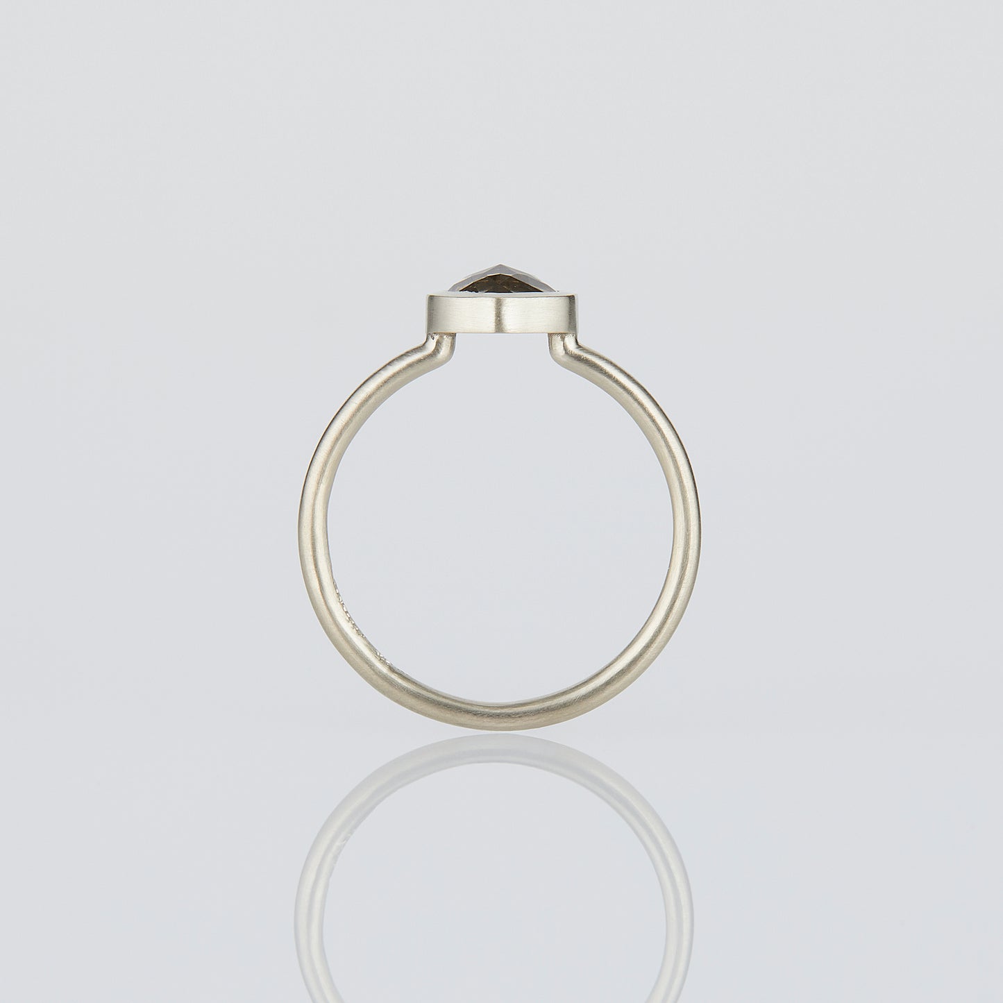 0.66 Carat One-of-a-Kind Rose Cut Brown Diamond Ring | DR193-OOAK