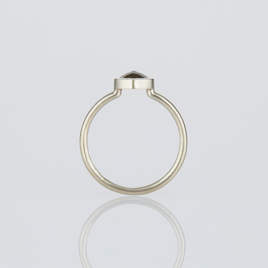 0.66 Carat One-of-a-Kind Rose Cut Brown Diamond Ring | DR193-OOAK