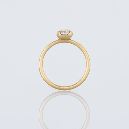 0.81 Carat One-of-a-Kind Old Mine Cut Diamond Ring | DR222-OOAK