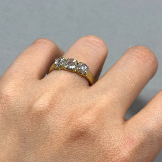 0.54 Carat One-of-a-Kind Rose Cut  Diamond Ring | DR223-OOAK