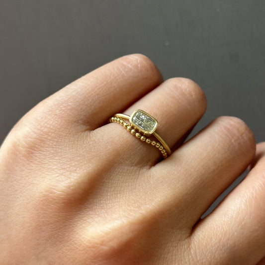 0.7 Carat One-of-a-Kind Brilliant Cut White Diamond Ring | DR239-OOAK