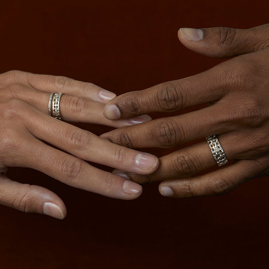 7mm Lattice Band | R39002