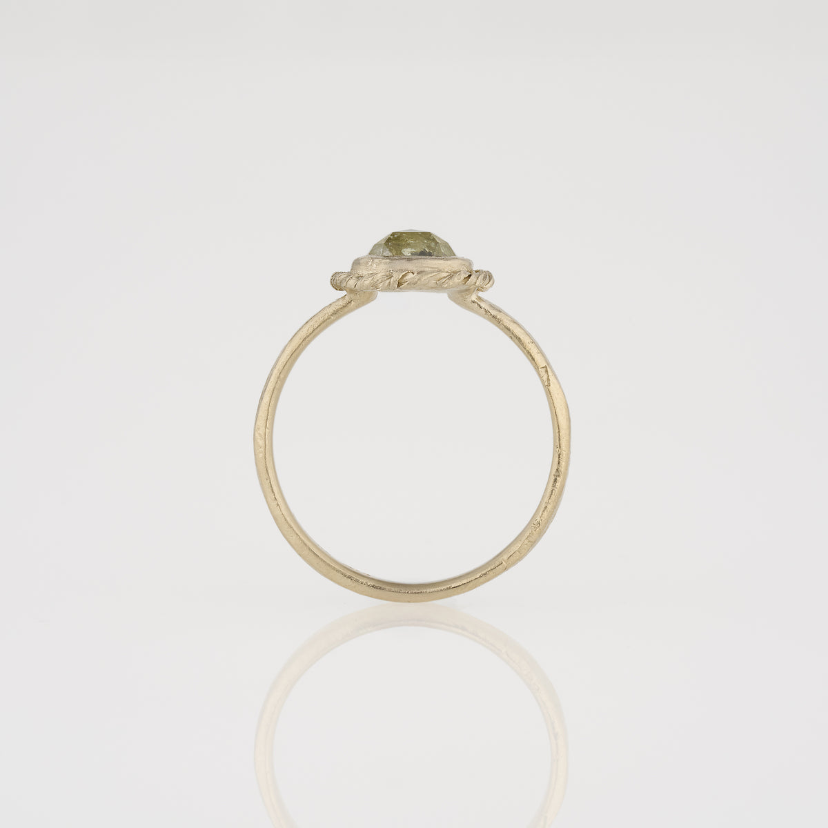 18K White Gold