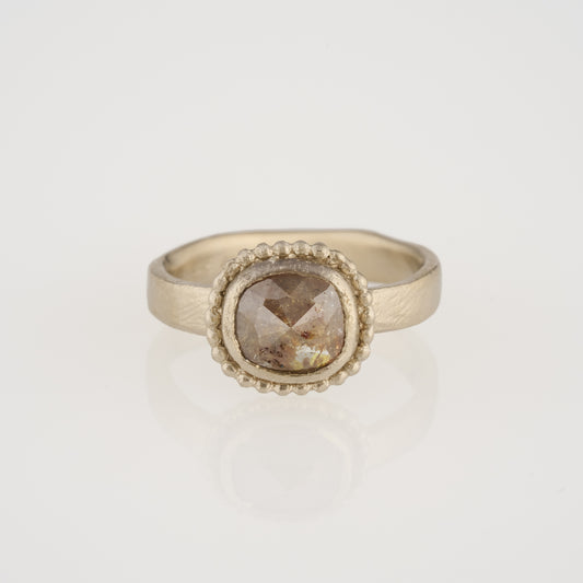 18K White Gold
