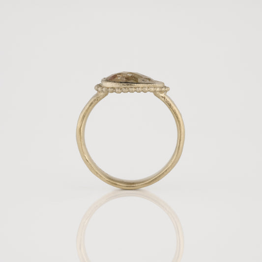 18K White Gold