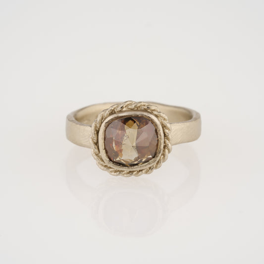 18K White Gold