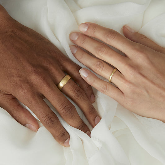 2.8mm Organic Textured Band | R14001