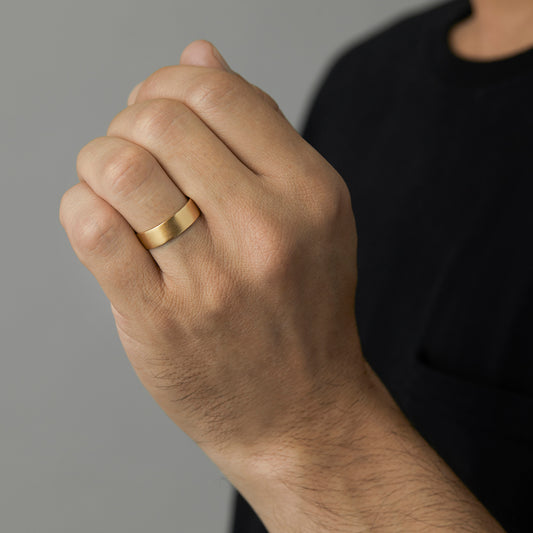 18K Yellow Gold on Model