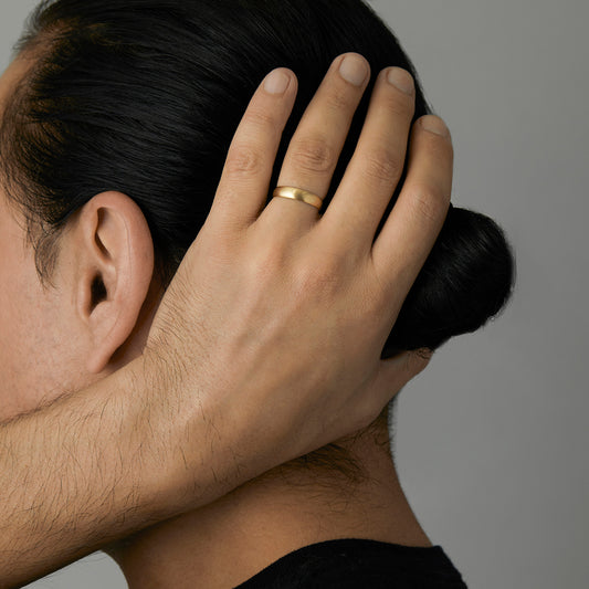 4.3mm Rounded Bare Band | MR0128 ~