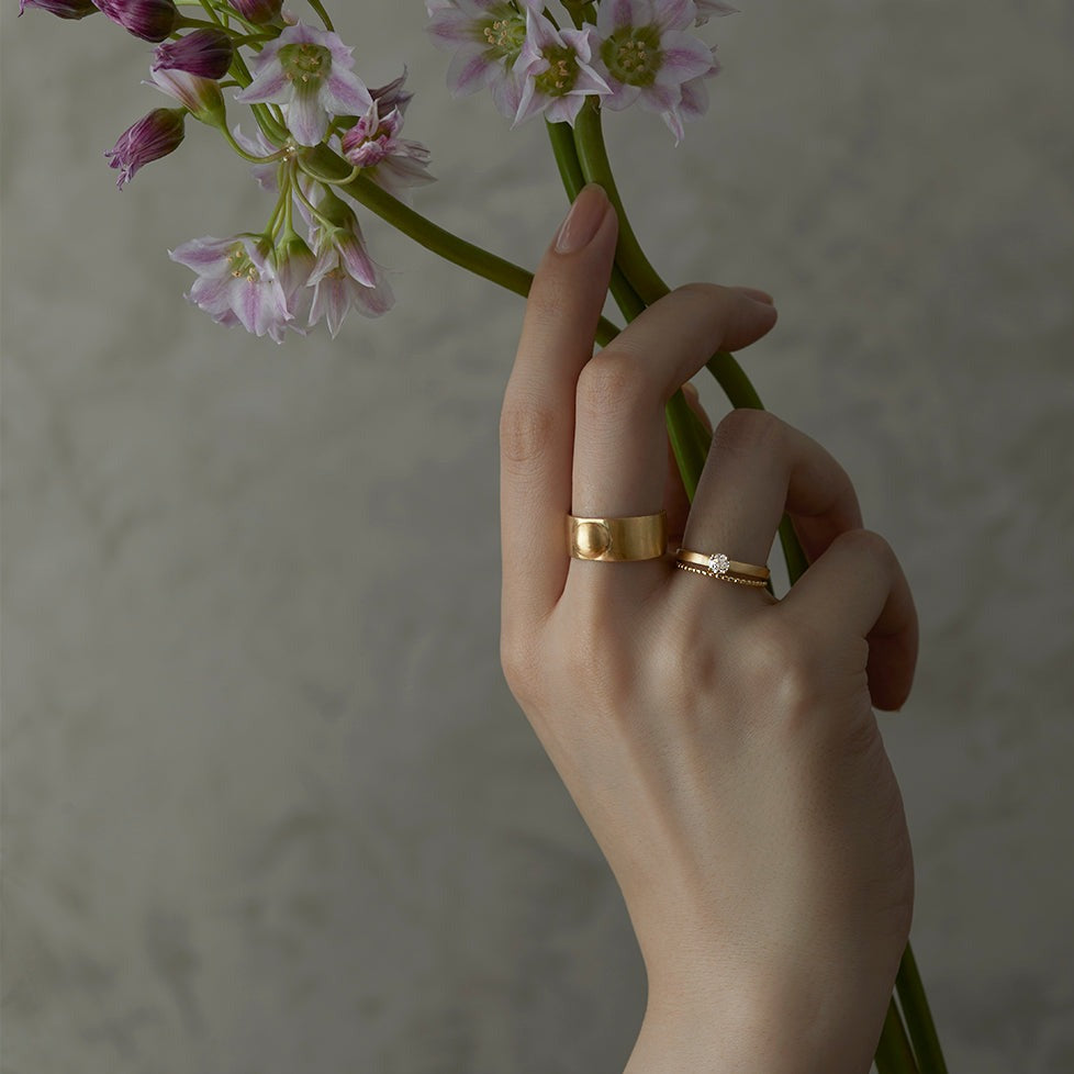 4mm Classic White Diamond Solitaire Ring | R10304W ~