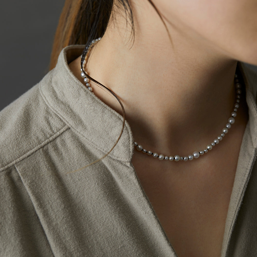 N5601P | 16" Metropolitan Pearl Necklace