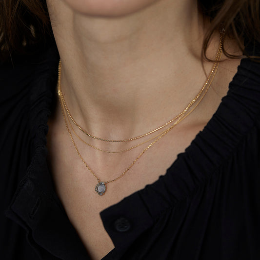 18K Yellow Gold on Model