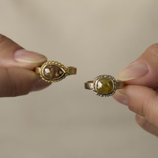 1.92 Carat One-of-a-Kind  Desert and Sorrel Brown Diamond Ring | DR298-OOAK