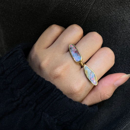 18K Yellow Gold on Model