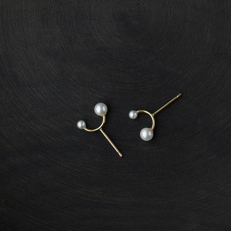 E2701P | Twin Pearl Studs