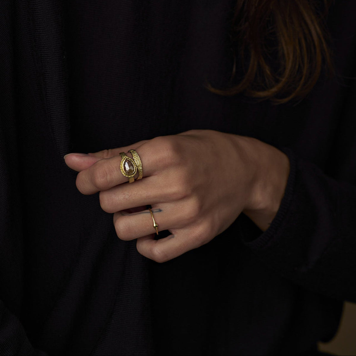 1.92 Carat One-of-a-Kind  Desert and Sorrel Brown Diamond Ring | DR298-OOAK