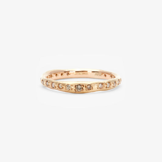 Small Brown Diamond Terra Eternity Band | R30001BR