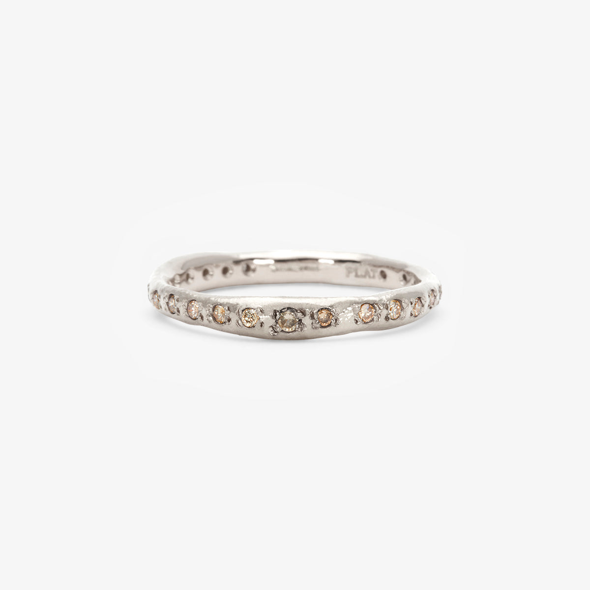 Small Brown Diamond Terra Eternity Band | R30001BR