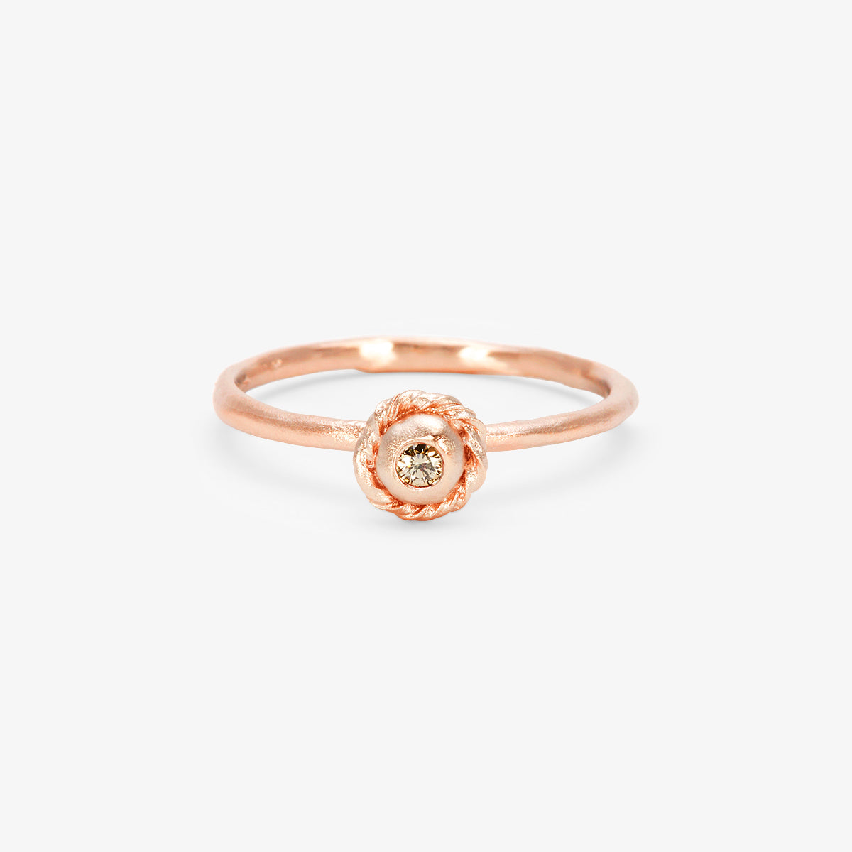1.9mm Brown Diamond Dawn Ring | R35001BR