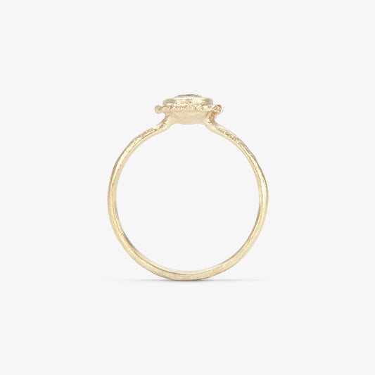 4mm Brown Diamond Dawn Ring | R35004BR