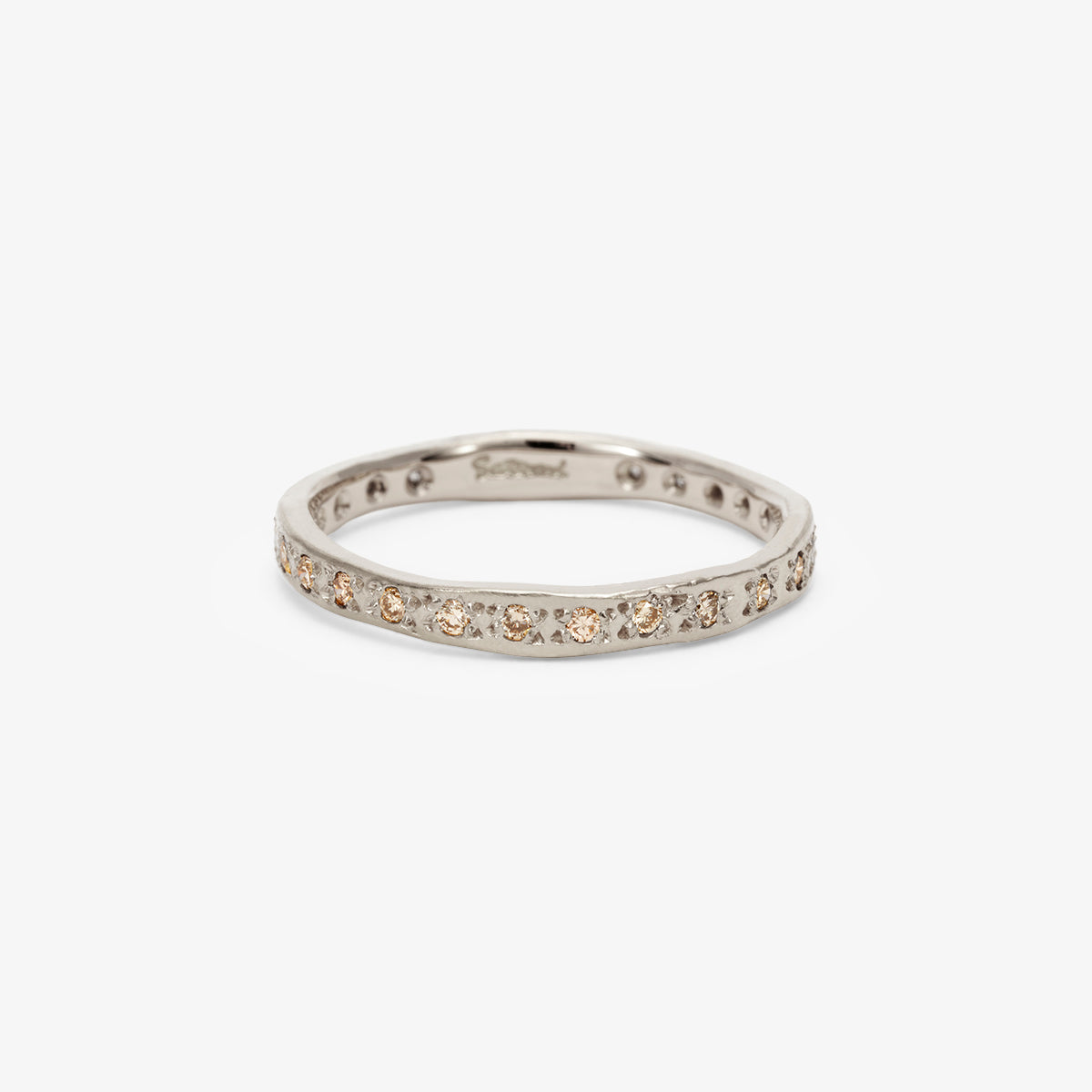 2.3mm Brown Diamond Glimmer Eternity Band | R36002BR