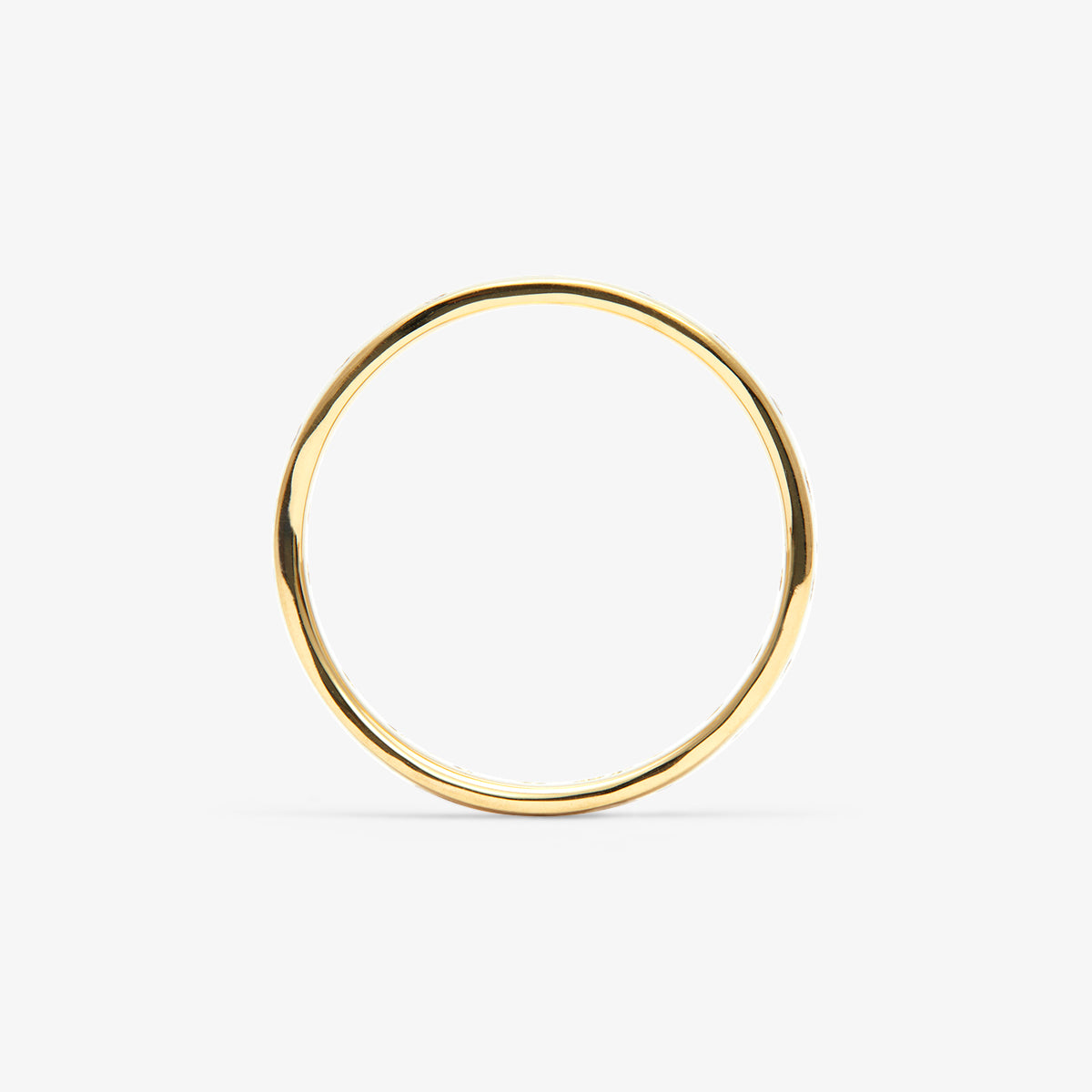 6mm Wide White Diamond Starry Night Band | R7103W