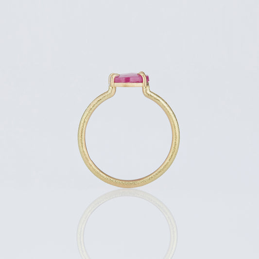 1.49 Carat One-of-a-Kind Sliced Ruby Ring | RR4-OOAK