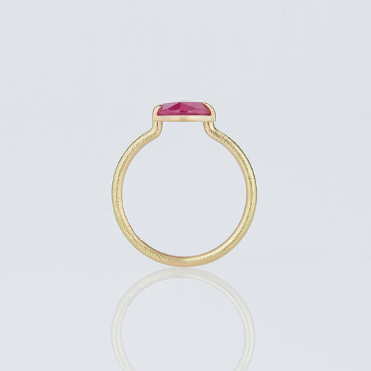 1.89 Carat One-of-a-Kind Sliced Ruby Ring | RR7-OOAK