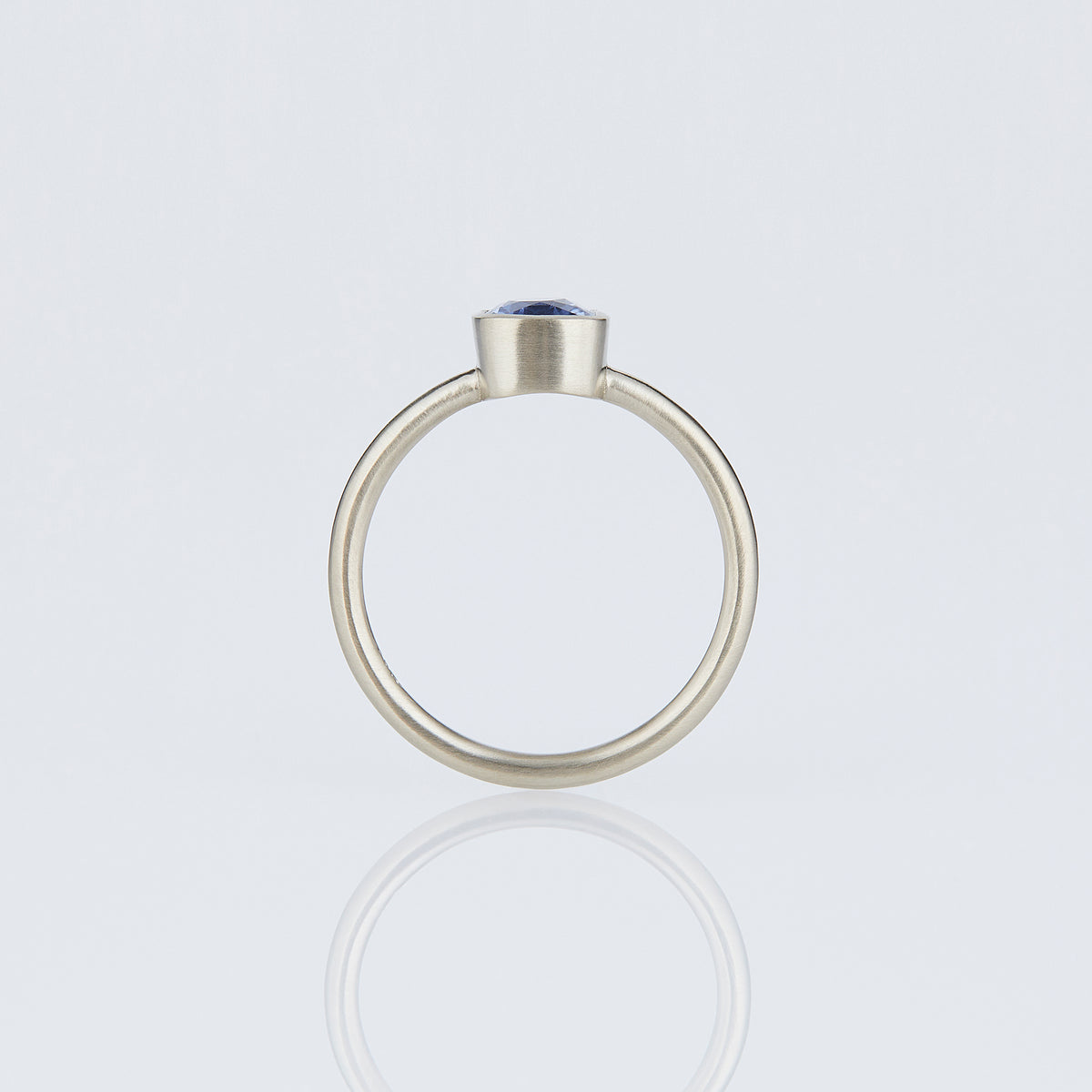 18K White Gold