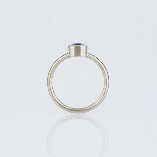 18K White Gold