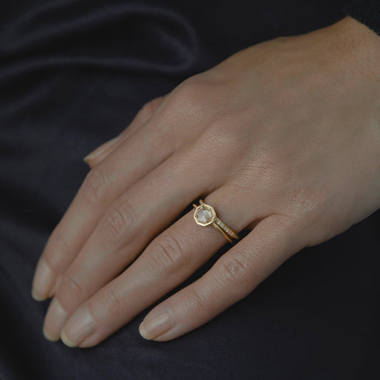 White Diamond Eternity Band | R0206W ~