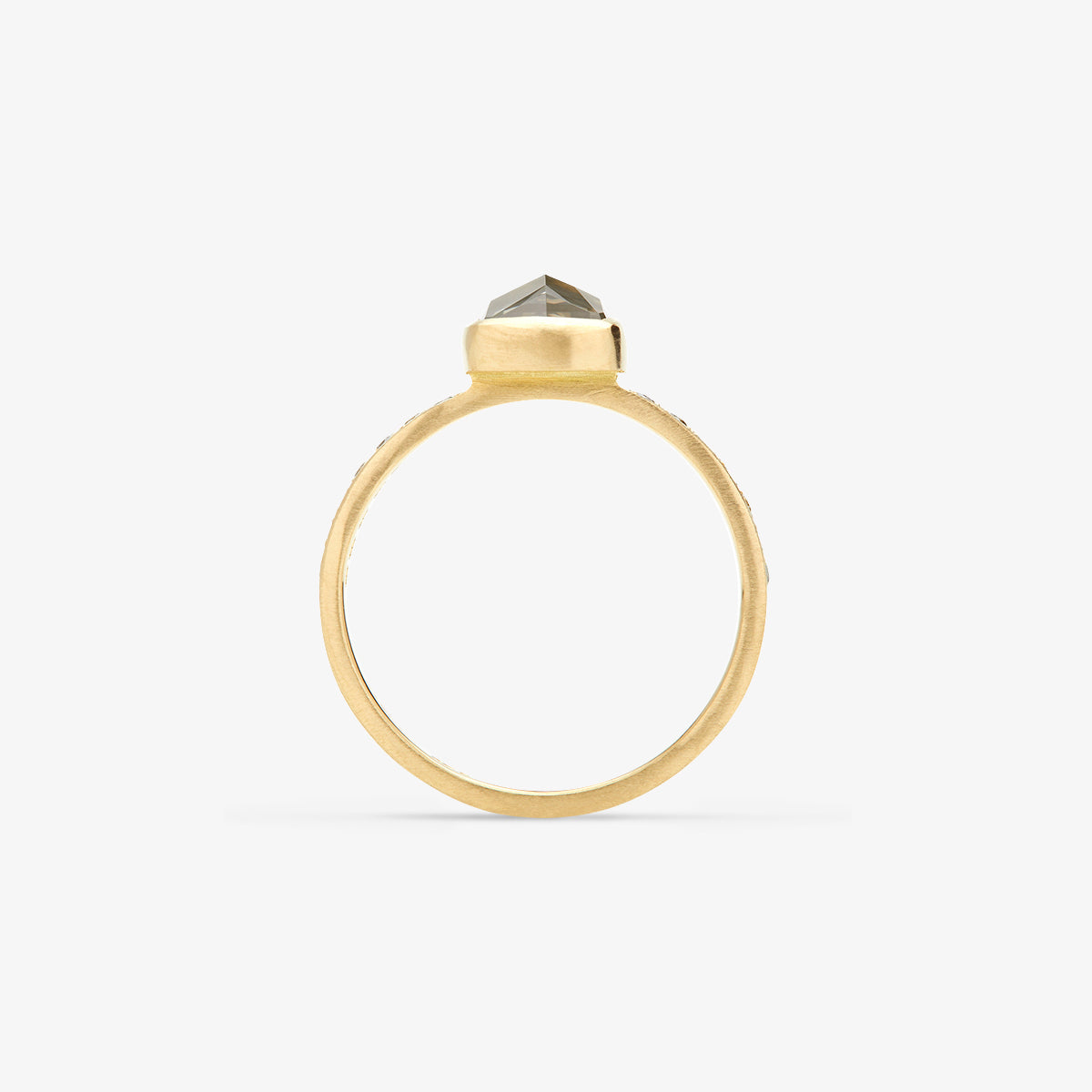 18K Yellow Gold - on 2