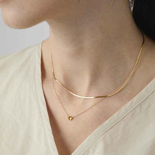 18K Yellow Gold on Model