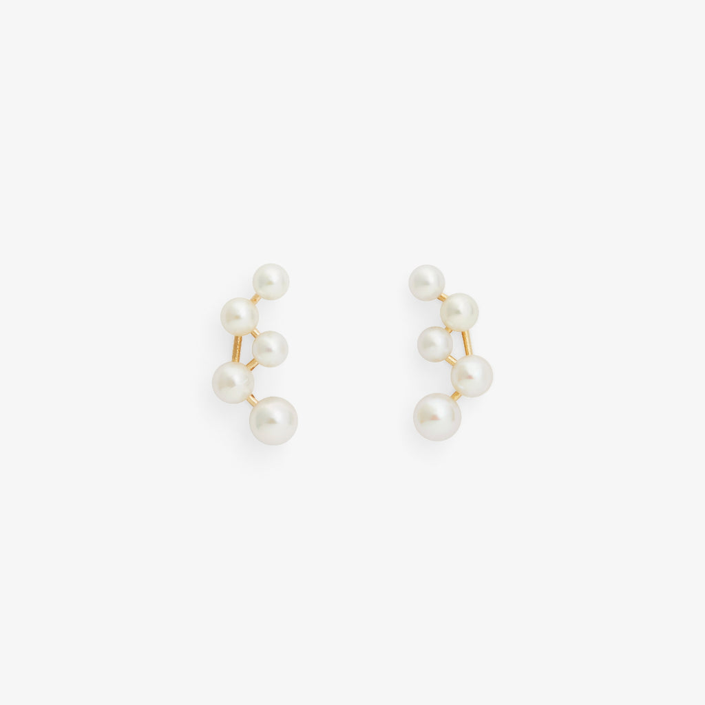 Cassiopeia Pearl Earrings | Satomi Kawakita Jewelry