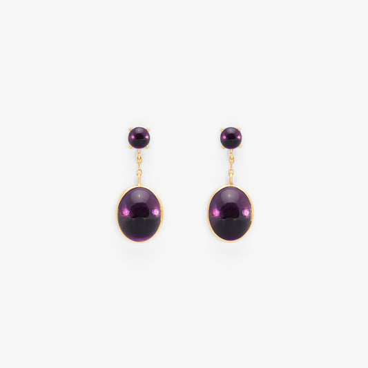 E8601AM | Amethyst Glacé Earring