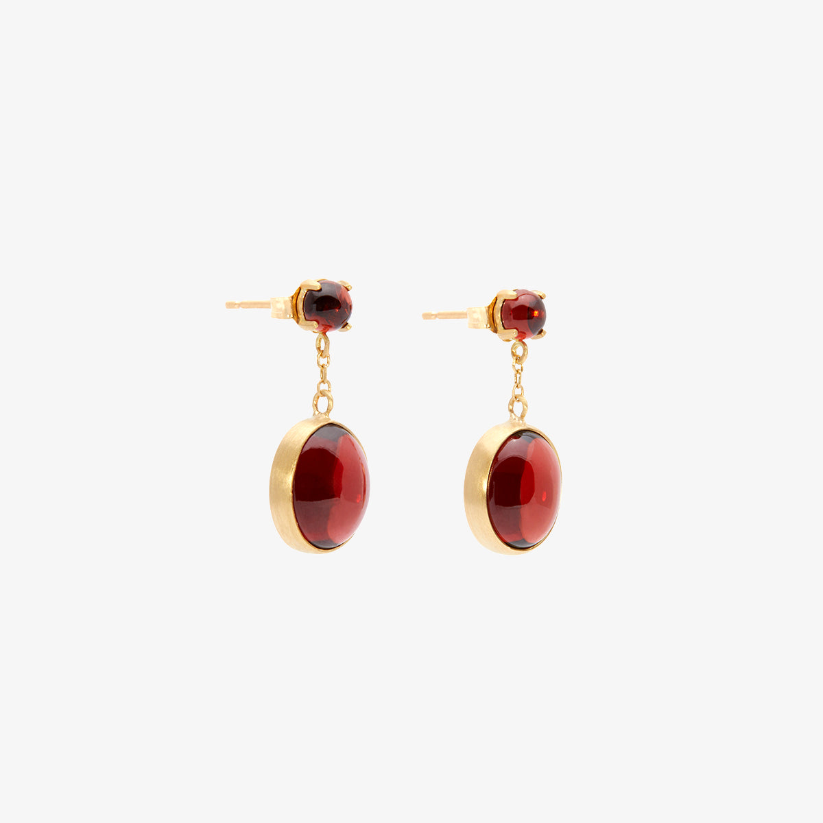 E8601GN | Garnet Glacé Earring