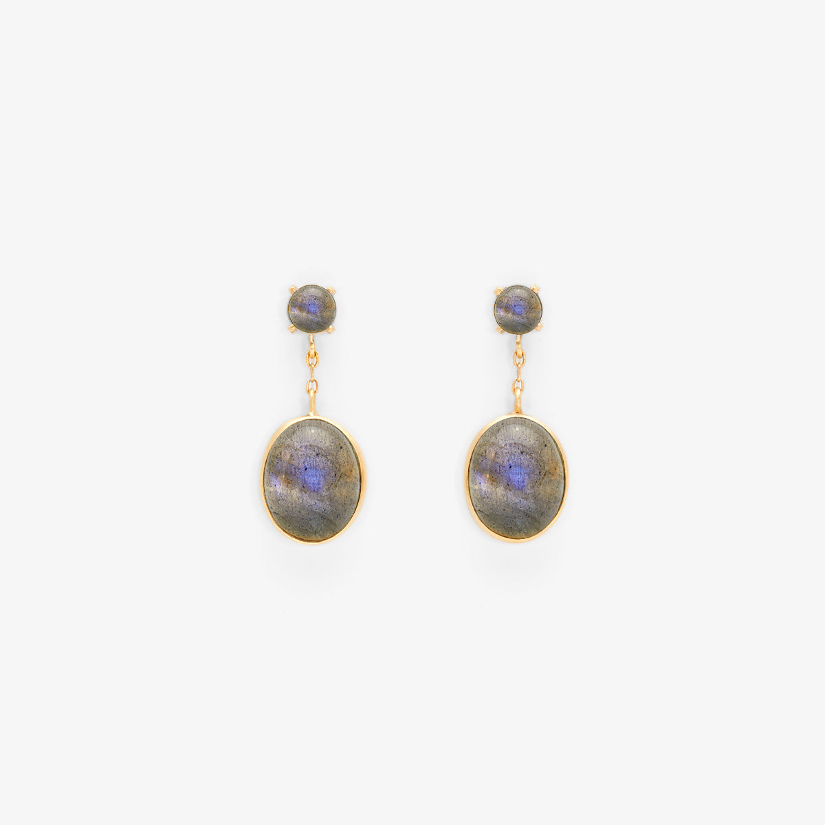 E8601LB | Labradorite Glacé Earring