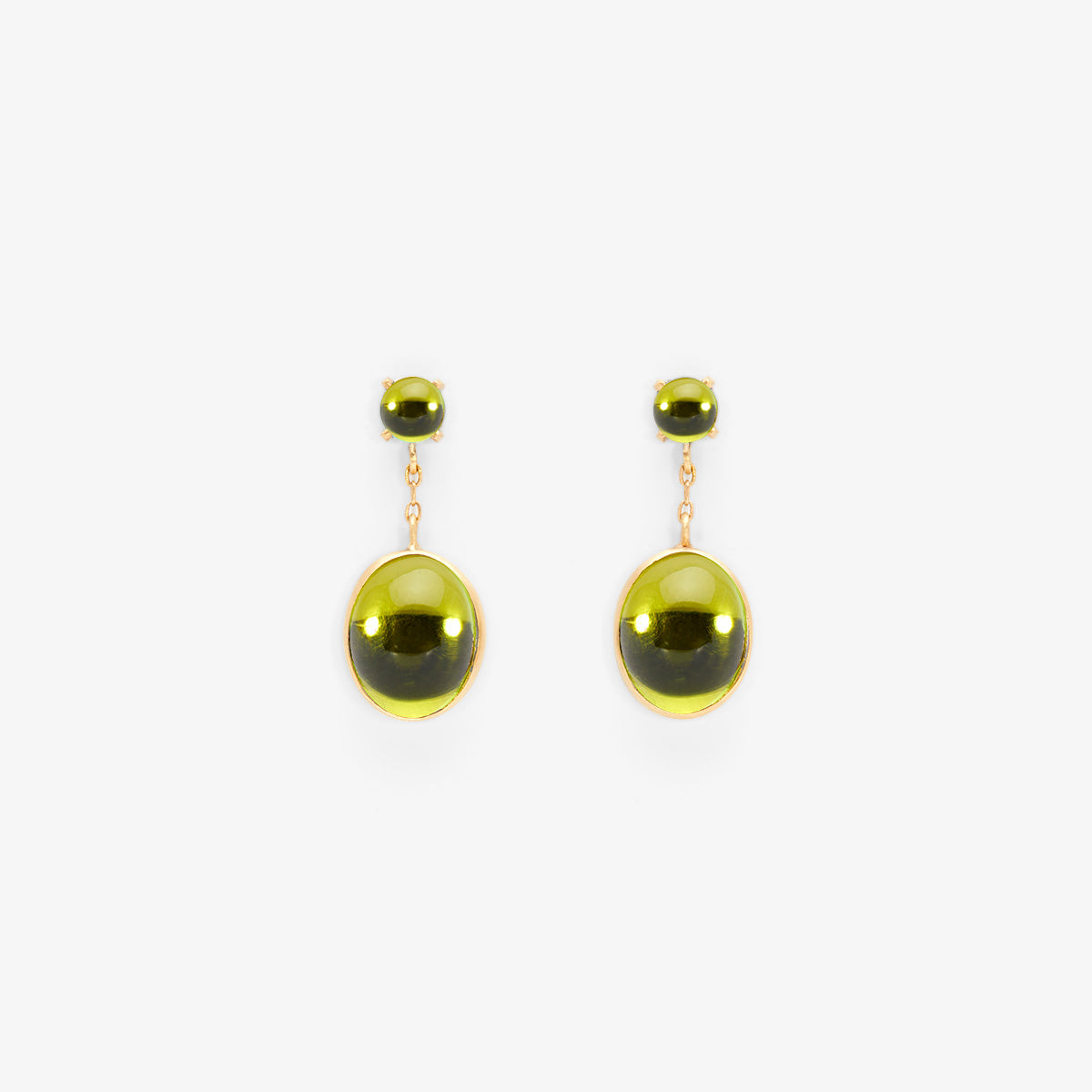 E8601PR | Peridot Glacé Earring