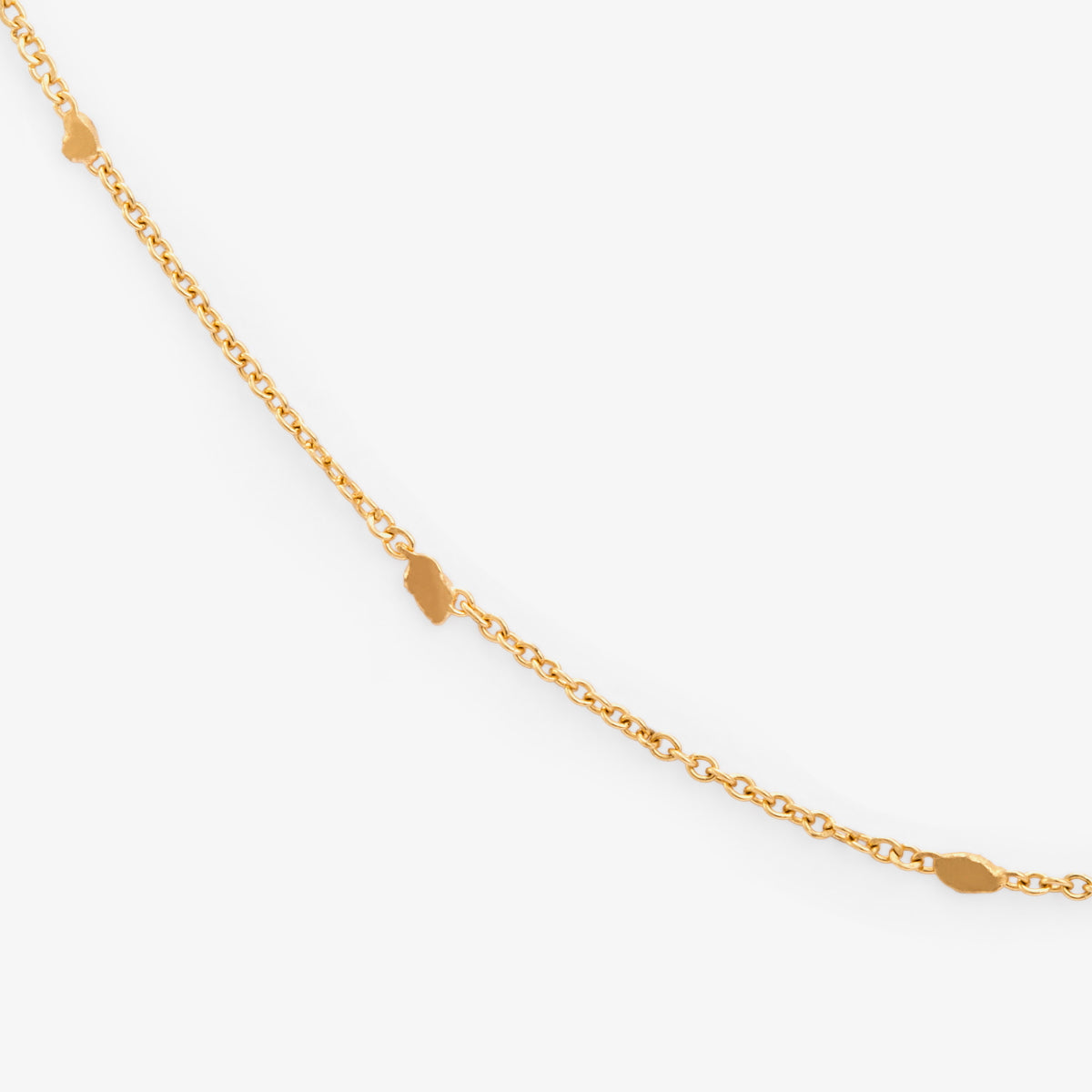 20" Little Gold Fleck Necklace | N4202