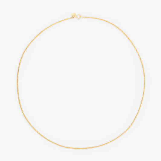 N6601 | 16" Ribbon Chain Necklace