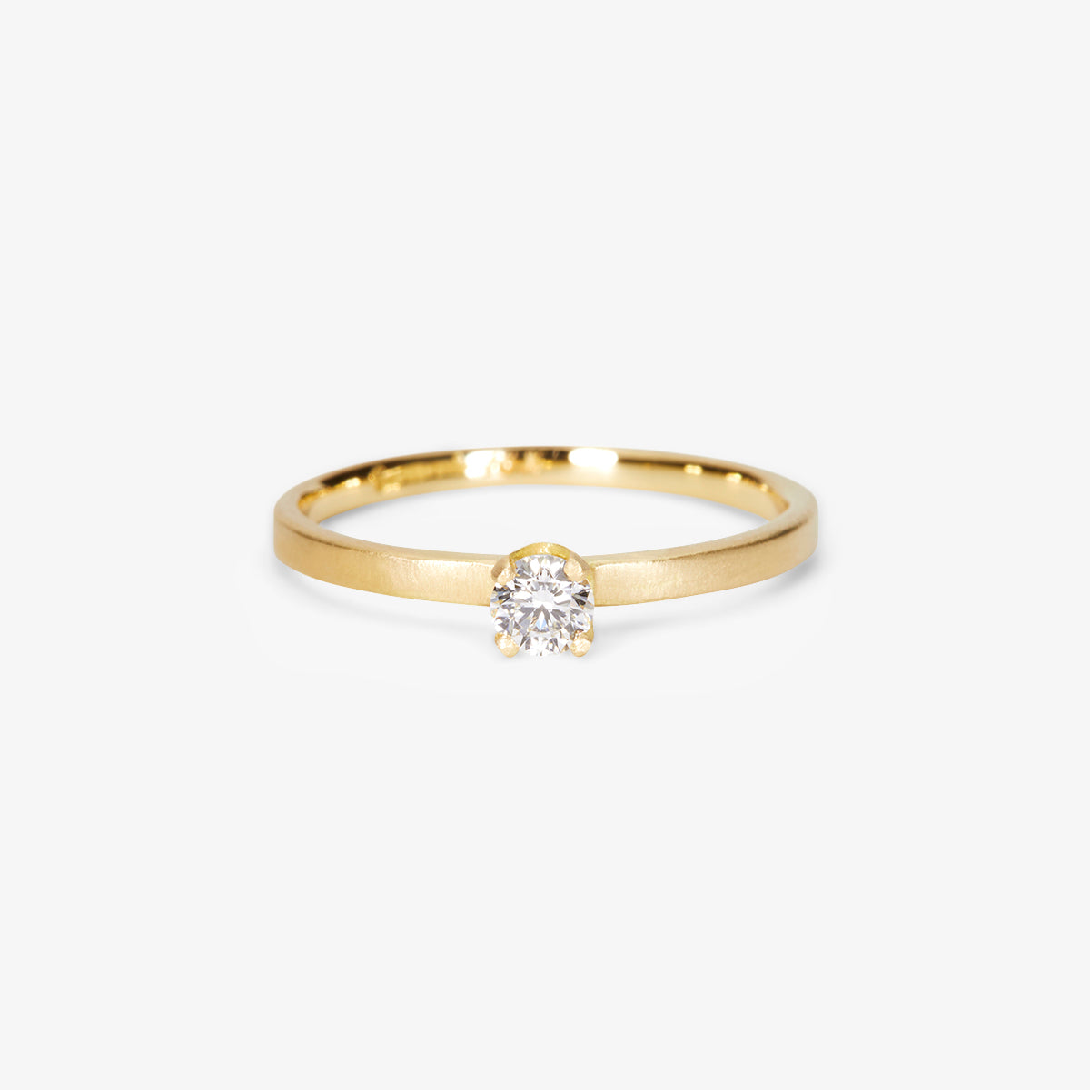 Celtic White Gold Black Diamond Engagement Ring CT7522S