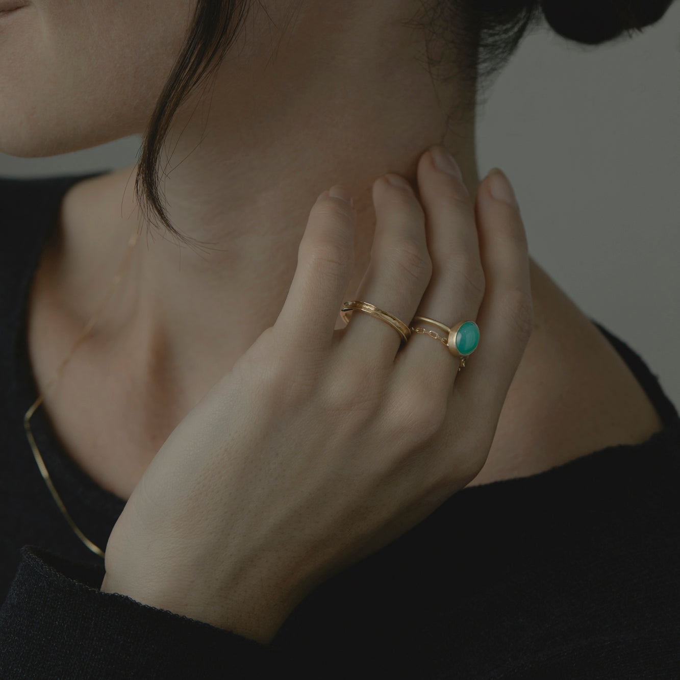 Chrysoprase Glacé Ring | R12001CH ~